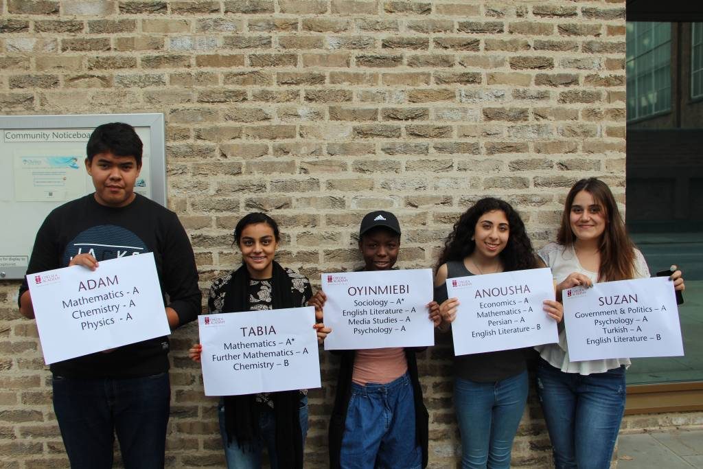 Chelsea Academy celebrates A level results Chelsea Academy